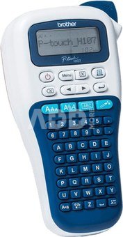 Brother Label Printer PTH-107BRE1 Mono, Thermal, White/ Blue