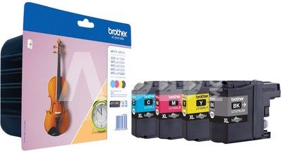 Brother LC-127 / LC-125 XL Value Pack BK/C/M/Y