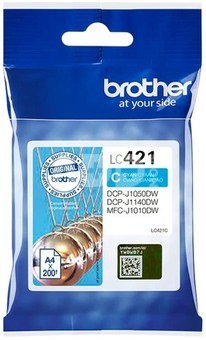 Brother LC421C Ink Cartridge Cyan | Brother