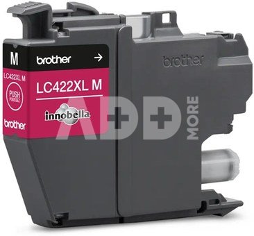 Brother LC422XLM Ink Cartridge, Magenta