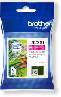 Brother LC422XLM Ink Cartridge, Magenta