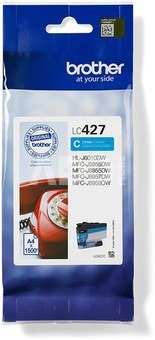 Brother LC427C Ink Cartridge, Cyan