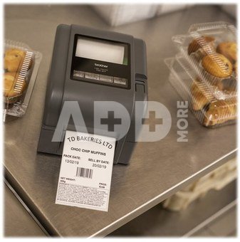 Brother TD‑4520TN Network Printer 300DPI EU, 300 DPI Desktop Label Printer, USB, Ethernet Connectivity | Brother