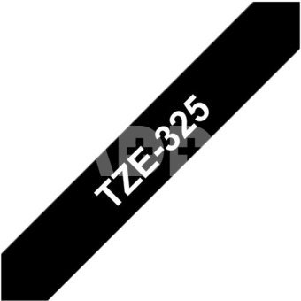 Brother labelling tape TZE-325 black/white 9 mm