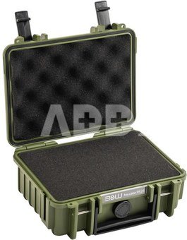 BW OUTDOOR CASES TYPE 500 / BRONZE GREEN (PRE-CUT FOAM)