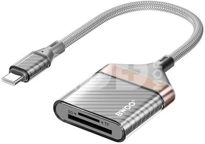 Bwoo memory card reader USB-C - SD/TF Card