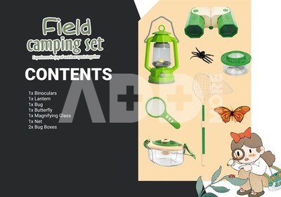 Byomic Kids Camping Set 8-piece