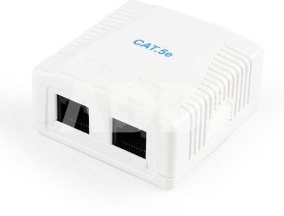 CABLE ACC MOUNT BOX 2XCAT5E/NCAC-2U5E-01 GEMBIRD