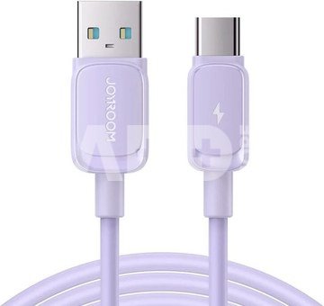 Cable S-AC027A14 USB to USB C / 3A/ 1,2m (purple)