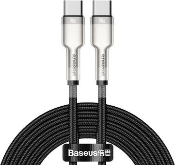 Baseus Cable USB-C to USB-C Baseus Cafule, 100W, 2m (black)