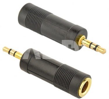 Cablexpert A-6.35F-3.5M 6.35 mm female to 3.5 mm male audio adapter | Cablexpert