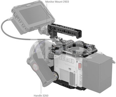 SmallRig Cage Kit for RED V-RAPTOR 3696