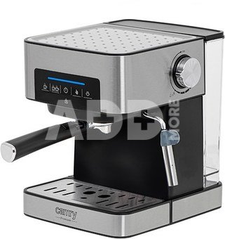 Camry | Espresso and Cappuccino Coffee Machine | CR 4410 | Pump pressure 15 bar | Built-in milk frother | Semi-automatic | 850 W | Black/Stainless steel