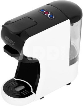 Camry | Multi-capsule Espresso machine | CR 4414 | Pump pressure 19 bar | Ground/Capsule | 1450 W | White/Black