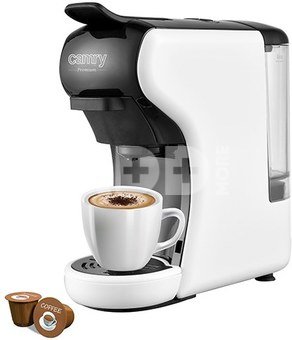 Camry | Multi-capsule Espresso machine | CR 4414 | Pump pressure 19 bar | Ground/Capsule | 1450 W | White/Black