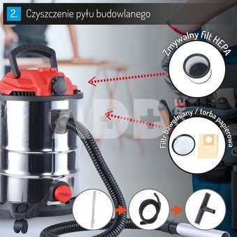 Camry Professional industrial vacuum cleaner CR 7045