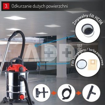 Camry Professional industrial vacuum cleaner CR 7045