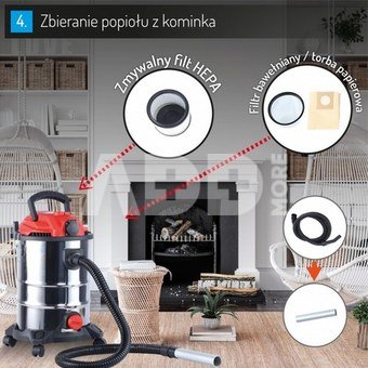 Camry Professional industrial vacuum cleaner CR 7045
