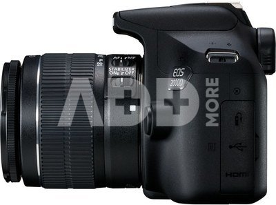 Canon EOS 2000D + 18-55mm IS + 75-300mm Kit