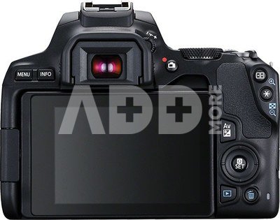 Canon EOS 250D + 18-55mm + 75-300mm Kit, black