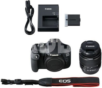 Canon EOS 4000D + 18-55mm EF-S DC III