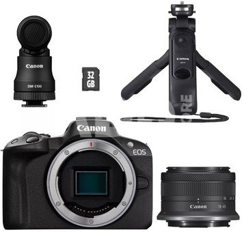 Canon EOS R50 + RF-S 18-45mm F4.5-6.3 IS STM CREATOR KIT
