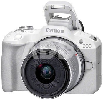 Canon EOS R50 WH + RF-S 18-45mm F4.5-6.3 IS STM