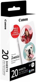 Canon photo paper Zink Circle 20 sheets (ZP-2030-2C-20)