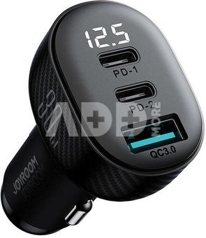 Car charger Joyroom JR-CCD04 , 2A1C 30W, Digital Display