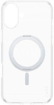 CARE by PanzerGlass Case Feature | Back protection | Apple | iPhone 16 Plus | Recycled plastic | Silver | Kickstand & MagSafe