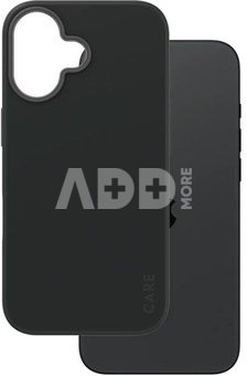 CARE Fashionable Case | Back cover | Apple | iPhone 16 | Recycled plastic | Black | MagSafe