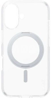 CARE Feature Case | Back cover | Apple | iPhone 16 | Recycled plastic | Silver | Kickstand & MagSafe