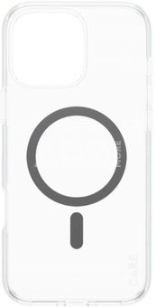 CARE Flagship Case | Back cover | Apple | iPhone 16 Pro Max | Recycled plastic | Transparent | MagSafe