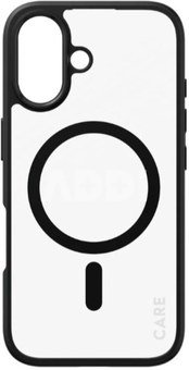 CARE Flagship Case | Back cover | Apple | iPhone 16 | Recycled plastic | Black | MagSafe