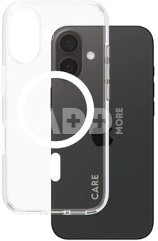 CARE Flagship Case | Back cover | Apple | iPhone 16 | Recycled plastic | White | MagSafe
