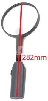 Carson Flexible Stand Magnifier with LED 2x110mm