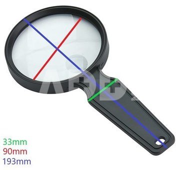 Carson Handheld Magnifier 2x90mm