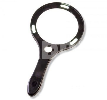 Carson Handheld Magnifier Aspherical 2x110mm AS-95 with LED