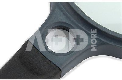 Carson Handheld Magnifier with Rubber Grip 2x130mm