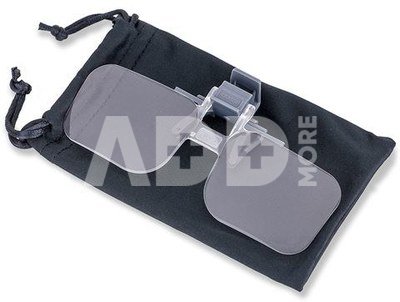 Carson Magnifying Glasses 2x (+4.00 Dioptrie) Clip-On and Flip-Up