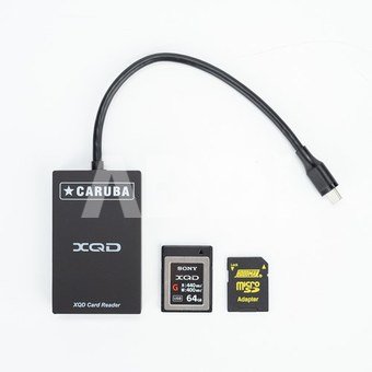 Caruba 2 in 1 Cardreader XQD + SD USB C