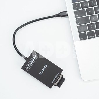 Caruba 2 in 1 Cardreader XQD + SD USB C