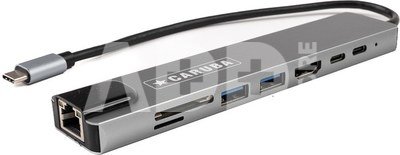 Caruba 8 in 1 USB C Hub met Ethernet