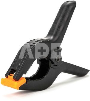 Caruba Achtergrond Klem Zwart/Oranje XL (2 stuks)