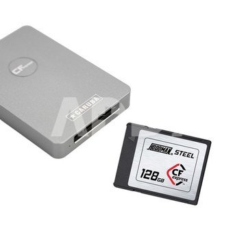 Caruba Cardreader CFexpress + Hoodman CF Express CFEX128
