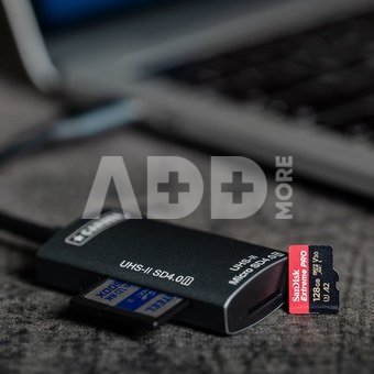 Caruba Cardreader SD 4.0 USH II + Micro SD