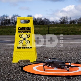 Caruba Drone Waarschuwingsbord Engels