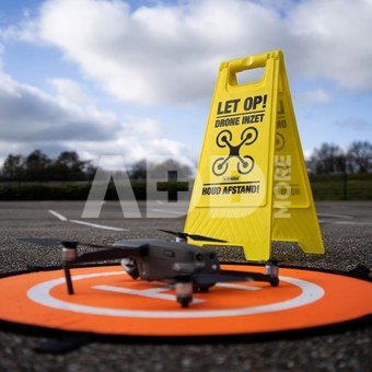 Caruba Drone Waarschuwingsbord Nederlands