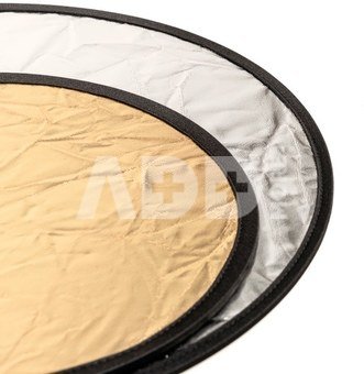 Caruba Reflectiescherm 2 in 1 Goud & Zilver 45cm