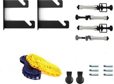 Caruba Suspension system for 2 rolls wall/wall mounting